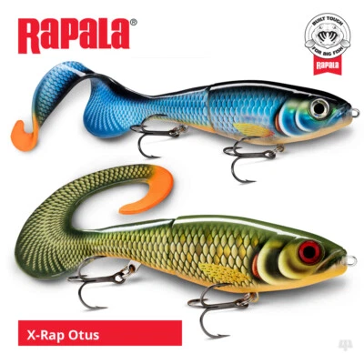 Señuelos Rapala X-Rap Otus - lucio lucio lucio lucio lucio bagre depredador aparejo de pesca Foto 1 de 4