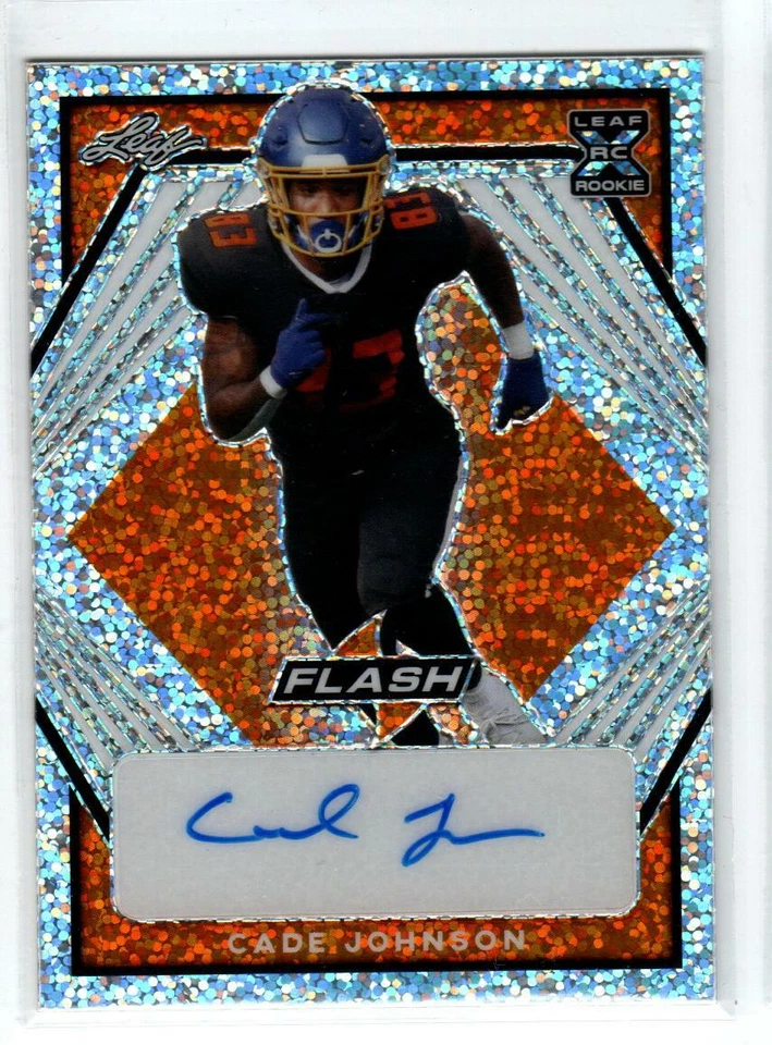 2021 Leaf Flash AUTO Orange #BACJ1 Cade Johnson 210 (ref 196079) - Image 1 of 1