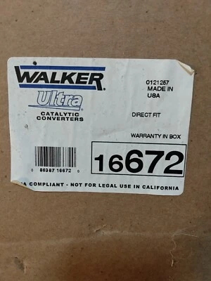 Walker 16672 Ultra  Catalytic Converter With Exhaust Manifold-for Suzuki  - Image 1 of 4
