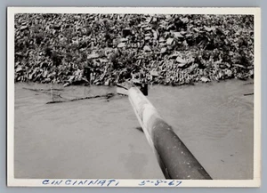 1967 Golf Öl & Gas Vintage 4,25 x 3" Foto Pipeline Cincinnati, Ohio 9402 - Bild 1 von 2