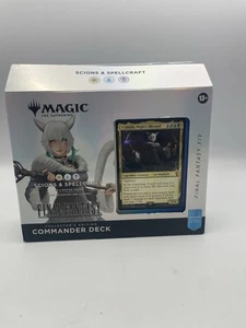 Magic The Gathering Scions and Spellcraft Final Fantasy Edición Coleccionista Mazo Comandante - Imagen 1 de 5