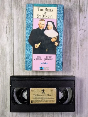 The Bells of St. Mary's VHS, 1992 Colorized Bing Crosby Ingrid Bergman - Image 1 of 4