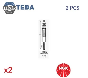 1566 ENGINE GLOW PLUGS NGK 2PCS FOR FORD RANGER 2.5 TD 4X4,2.5 D,2.5 D 4X4 2.5L - Picture 1 of 5