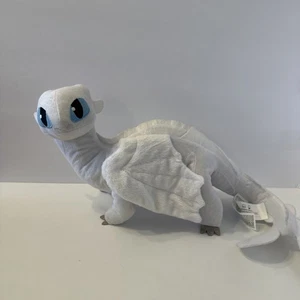 How To Train Your Dragon 3 The Hidden World 14" Light Fury DreamWorks 2019 White - Bild 1 von 14