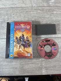Shining Force CD (Sega CD, 1994) Authentic & Complete w/ Reg Card (Water Damage)