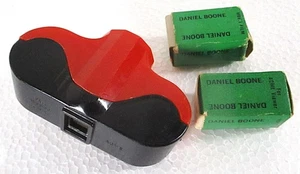 1950'S ACME RED & BLACK FILM VIEWER + 2 DANIEL BOONE FILMS IN BOXES, - Picture 1 of 4