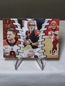 2020 Panini Chronicles Joe Burrow Omega Rookie Insert Card #O-1 - Bild 1 von 2