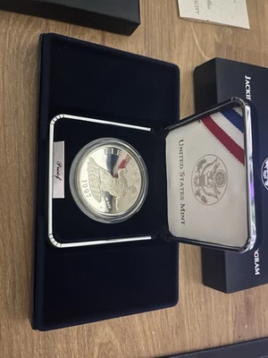 1997  Jackie Robinson Commemorative Coin Program, United States Mint - Image 1 of 4