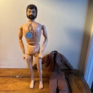 Hasbro Gi Joe (nicht sprechend) Commander Adventurer Puppe 70er Jahre wie Mängel - Bild 1 von 24