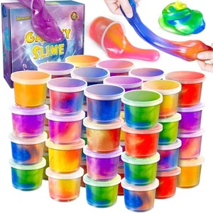 42 Pack Galaxy Slime Kit, Slime Party Favors for Kids, Stretchy & Non-Sticky ... - Picture 1 of 6