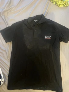 Ea7 Armani Men’s Black Polo - Picture 1 of 1