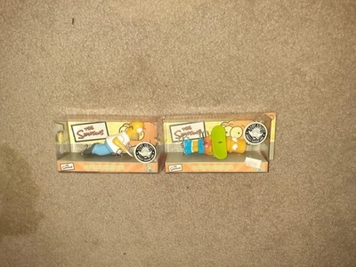 Рыболовная приманка The Simpsons 2002 Bart Skater and Homer с качающейся головой APU - Изображение 1 из 4