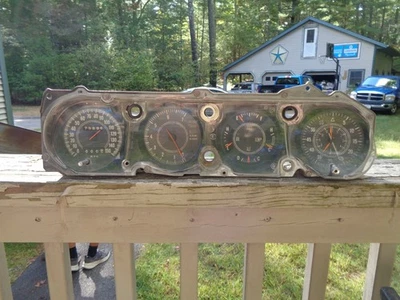 Mopar 1972 - 74 E-Body Rally Dash Cluster — 第 1/4 张图片