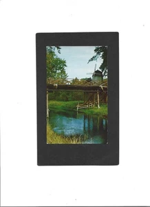 WASHINGTON STATE PC "Wind Mill, Bridge & Sammamish River" UNUSED No Writing - Picture 1 of 3