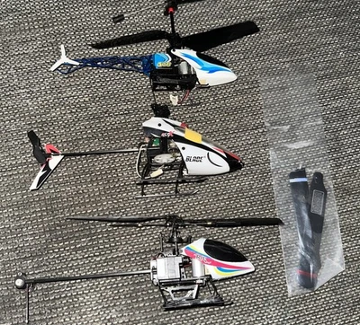 RC Helicopter 3 Stück Für Bastler - Bild 1 von 4