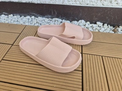 Badelatschen Duschschuhe Badeschuhe Pantoletten Badeschlappen Slipper 35/36 - Bild 1 von 4