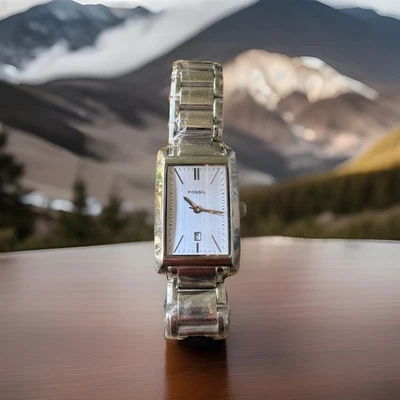 Fossil PR 5267  100 Meters  Silver Stainless Steel Watch For Women - Image 1 of 4