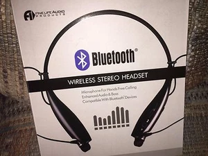 Fine Life Audio Bluetooth Wireless Stereo Headset NEW SEALED - Picture 1 of 3