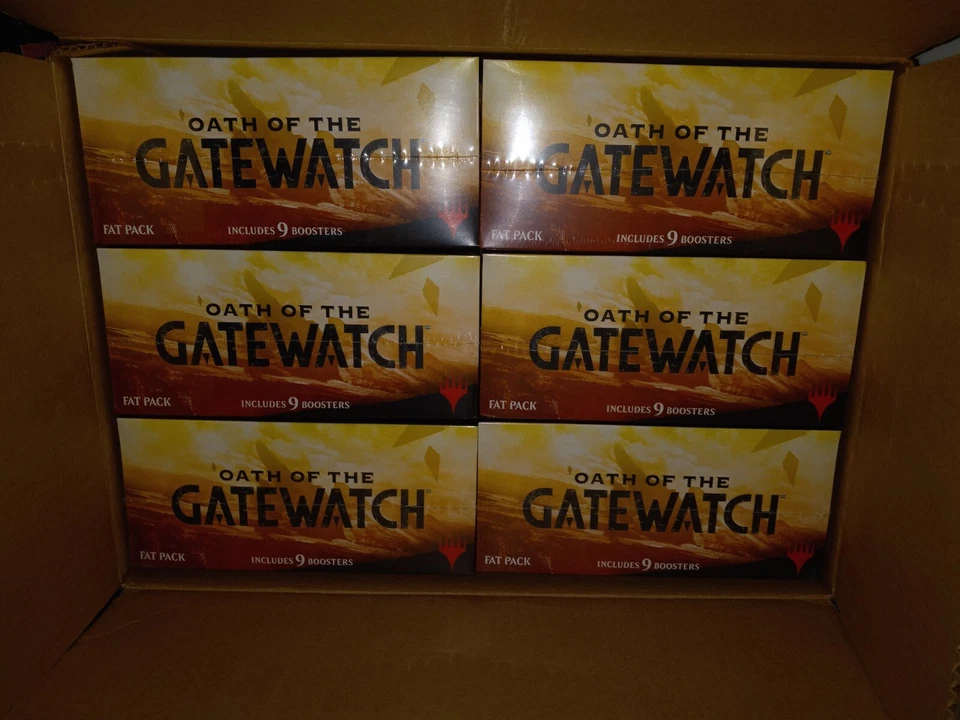 Magic The Gathering - Oath Of The Gatewatch Fat Pack Case - x6 boxes Sealed -MTG - Image 1 of 1