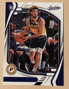 2021-22 Panini Chronicles Absolute Chris Duarte Blue Rookie 28/99 Pacers #209 RC - Picture 1 of 2