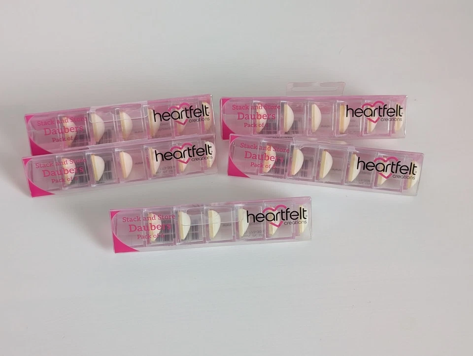 Heartfelt Creations Stack & Store Daubers (5) 6 paquetes Foto 1 de 4