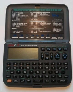 Genie 1020 Electronic Organizer Telefonbuch, Kalender, Währungsrechner vintage - Bild 1 von 6