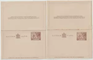 CARTOLINE DA LETTERE 1924 & 1925 INUTILIZZATE 11⁄2d ESPOSIZIONE IMPERO BRITANNICO - WEMBLEY MIDDLESEX - Foto 1 di 2