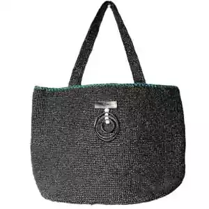Chikumbuso handgefertigte Boho-Schultertaschen aus recyceltem Kunststoff - Bild 1 von 12