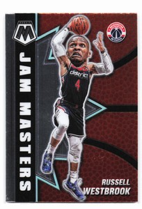 2020-21 Panini Mosaic Jam Masters Russell Westbrook Washington Wizards #4