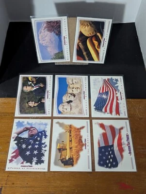 American Pride Commemorative Sticker Cards Inkworks 2001 - Image 1 of 3