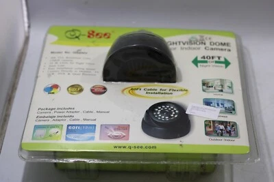 Cámara de CCTV Q-See domo a prueba de vandalismo 400TVL CMOS visión nocturna para CCTV más antiguo Foto 1 de 4