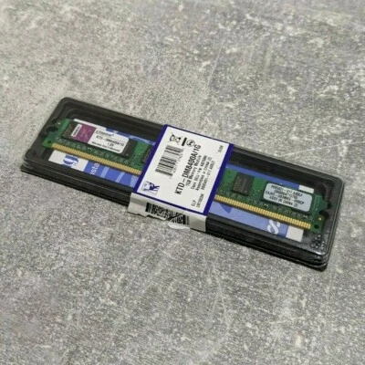 Kingston 1GB DDR2 Low Profile Memory DIMM RAM KTD-DM8400A/1G Equiv Dell A0375066 - Image 1 of 2