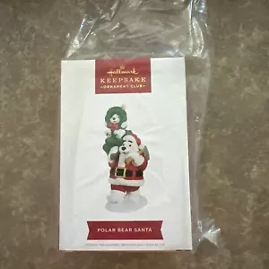 HALLMARK 2022 POLAR BEAR SANTA MAGIC KOC CLUB MEMBER EXCLUSIVE - Picture 1 of 7