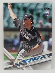 2017 Topps Update Base #US29 Drew Steckenrider RC - Picture 1 of 2