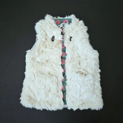 Matilda Jane 16 Once Upon A Time Snow Queen Reversible Furry Vest LA1-147 - Image 1 of 3