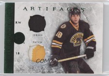 2012 Artifacts Horizontal Variation Emerald Jersey/Patch /24 Nathan Horton Patch