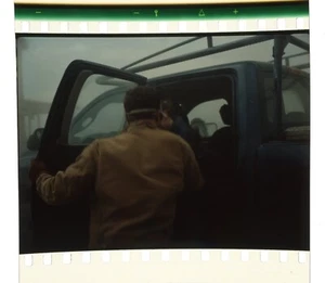 Interstellar Movie 70mm IMAX Film Cell Frame - Coop Dust Storm (3646) - Picture 1 of 19