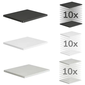 10x Einlegeboden Fachboden Metall für Schließfachschrank Umkleideschrank Bartek - Bild 1 von 10