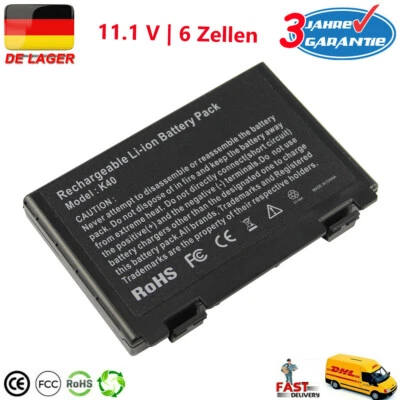AKKU für ASUS A32-F82 A32-F52 L0690L6 K50IN K70IC K70IO X5DIJ-SX039c K40 K50 DE - Bild 1 von 4