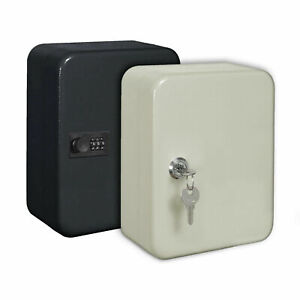 Combination Cabinet Safe Lock Metal 20 Key Wall Mounted Security Storage Box