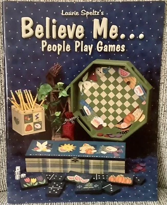 CRÉEME... LA GENTE JUEGA JUEGOS Libro de Pintura Decorativa LAURIE SPELTZ Foto 1 de 2