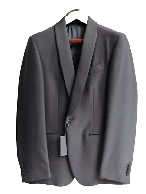Lardini Tuxedo Jacket Mens Midnight Blue Size 36 Club Monaco - Image 1 of 4
