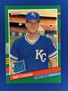 1991 Donruss #427 Jeff Conine Rated Rookie Royals - Picture 1 of 2
