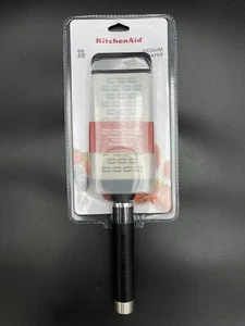 Kitchen Aid Black Medium Grater Cheese Chocolate Veggies Protective Cover - Picture 1 of 2