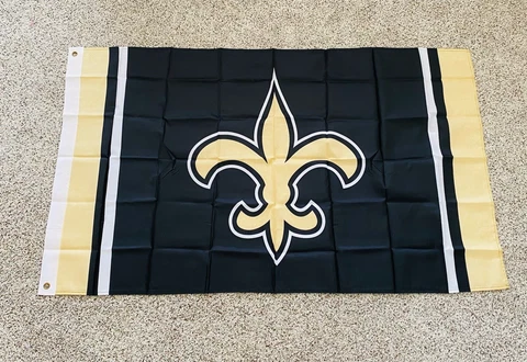 New Orleans Saints.            Large 3 X 5 FLAG/ BANNER   FREE SHIPPING!! Cover