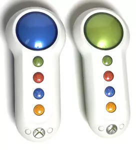 Microsoft Xbox 360 Scene It Controller Wireless Buzzer Big Button TESTED - Picture 1 of 6