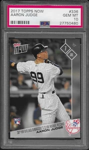 Aaron Judge 2017 Topps Now #336 PSA 10 - Picture 1 of 1