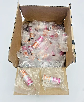 BOX OF 56, BURNDY YSU2R2W Heavy-Walled Aluminum Tube with Solid Barrier, 2TO 4AL - Image 1 of 3