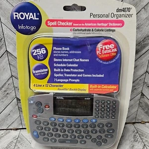 Royal Info To Go Spell Checker Organisateur personnel dm4070R 256kb LIVRAISON RAPIDE - Photo 1 sur 4