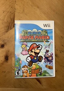 Super Paper Mario Nintendo Wii 2007 Complete With Manuals - Picture 1 of 4